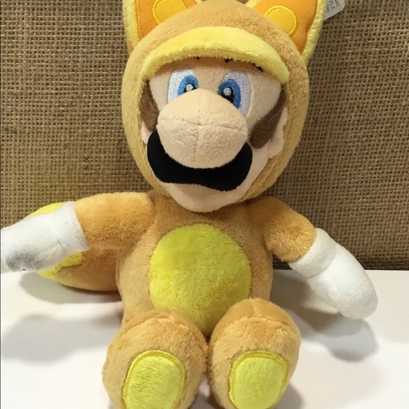 Nintendo Kitsune Luigi Small Plush - Picture 1 of 5